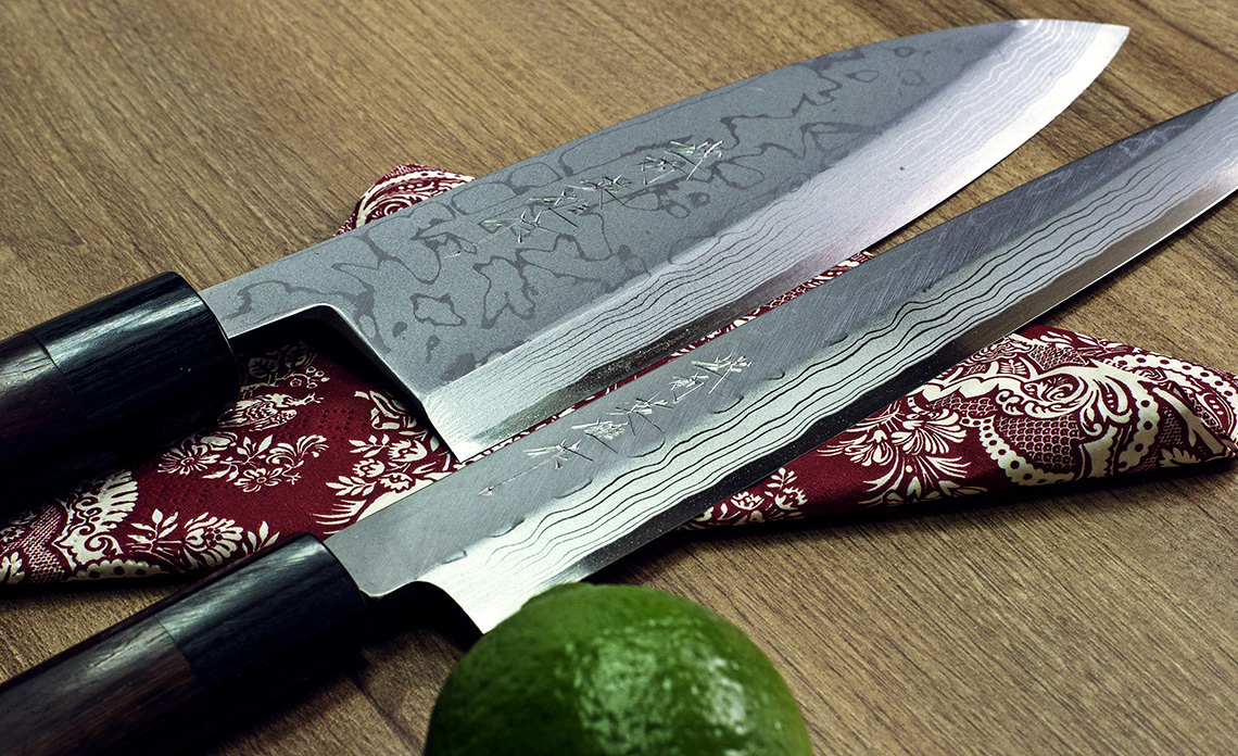 Przepiękne, dzikie, mocarne japońskie noże Hideo Kitaoka