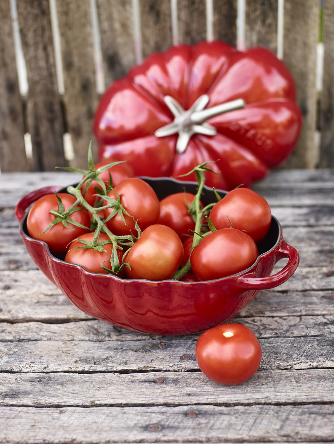 Widzieliście kiedyś coś tak pięknego i pysznego zarazem? Żeliwny pomidor marki Staub