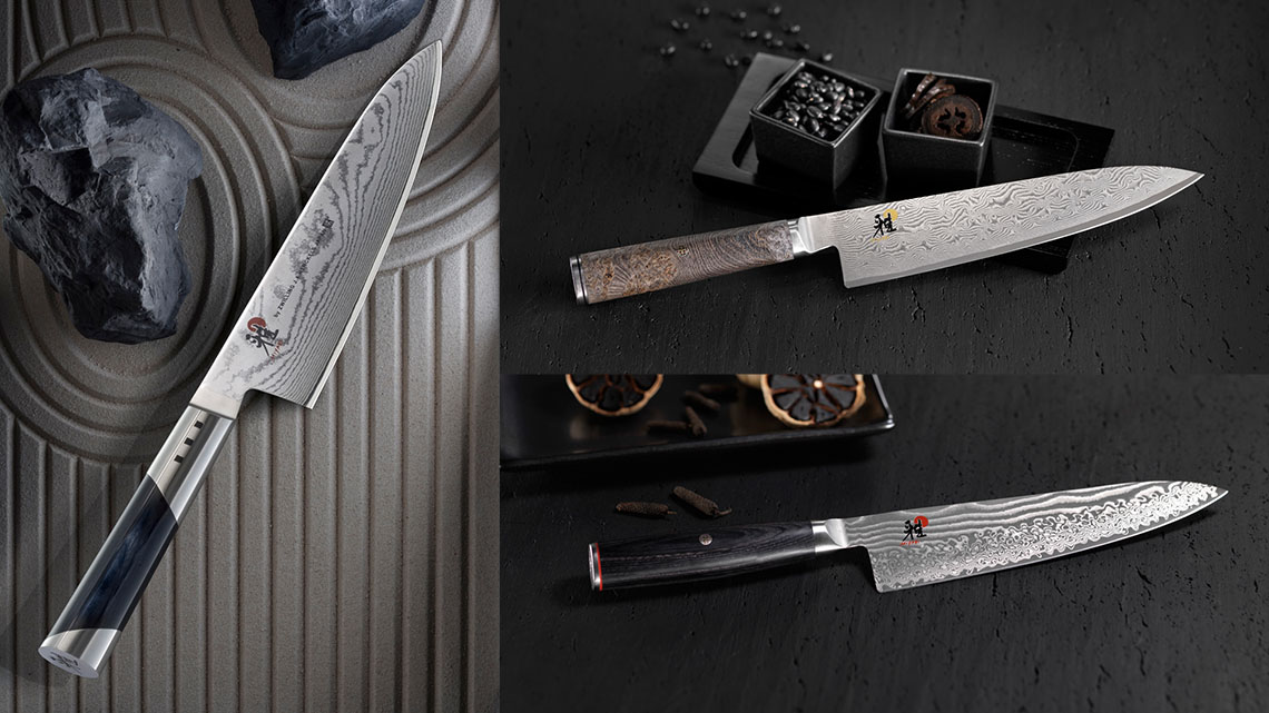 Rewolucyjnie ostre, nieprzeciętnie piękne, damasceńskie, japońskie noże Miyabi